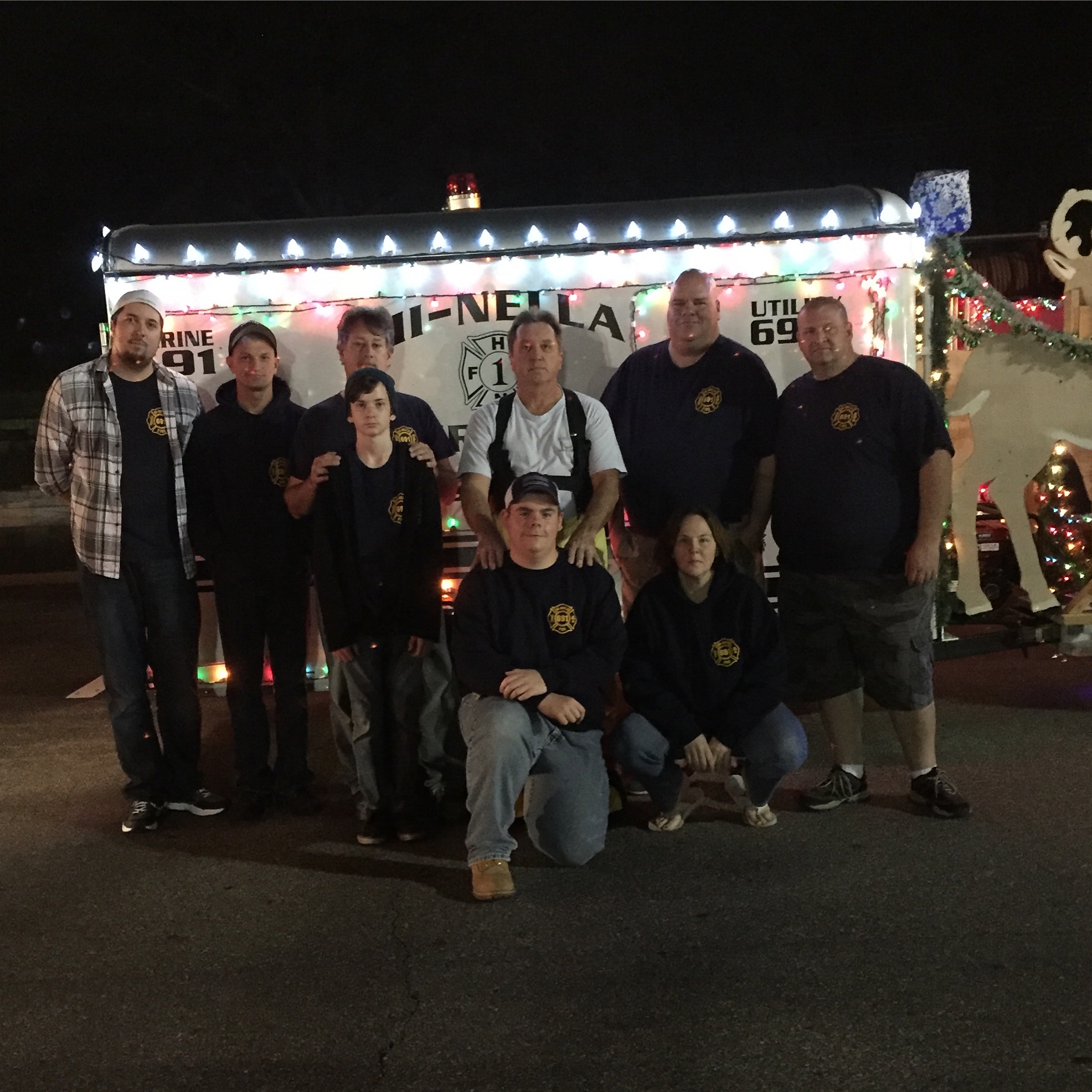 1st Place Magnolia Christmas Parade HiNella Fire Company No. 1 Hi